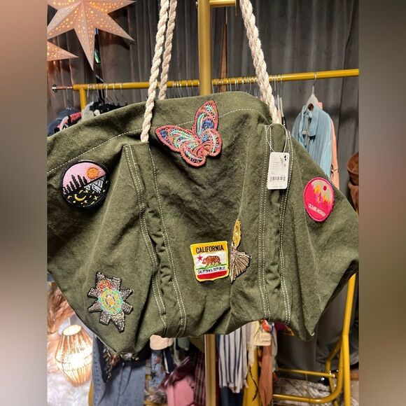 Free People Been There Badge Tote Bag - Picture 3 of 4